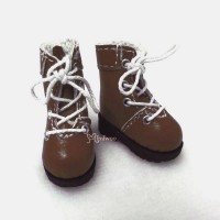 SHP002LBN Mimiwoo 1/6 Bjd Neo Blythe Doll Shoes Boots Brown SHP002LBN Mimiwoo 1/6 Bjd Neo Blythe Doll Shoes Boots Brown